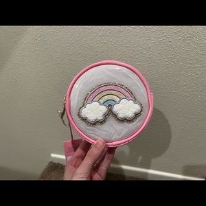 Stoney Clover Lane x Target Rainbow Patch Mini Circle Pouch Pink